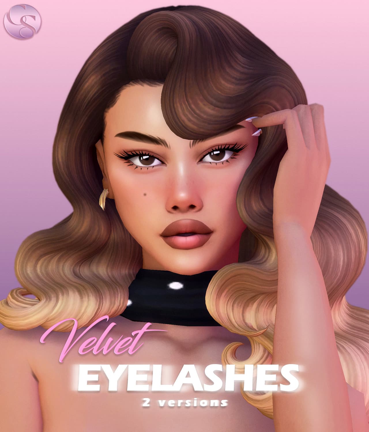 Скриншот мода Ресницы Velvet 3D Eyelashes